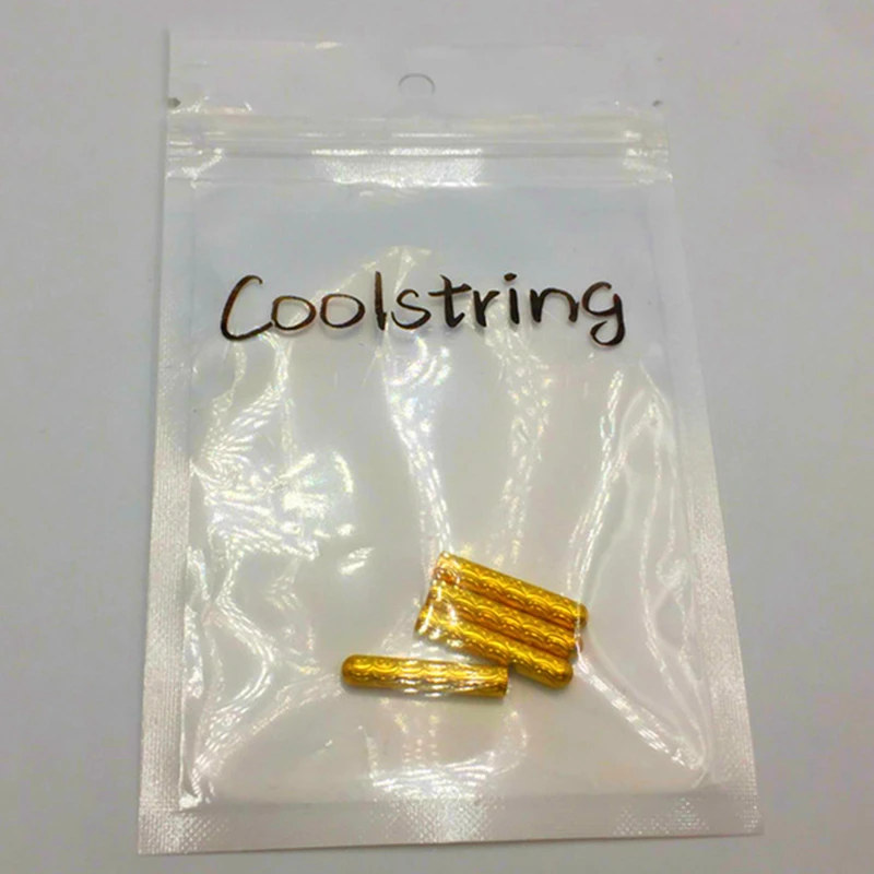 Coolstring 4 мм * 22 100 шт/25 комплектов конец шнурки Толстовка веревки советы Выделите