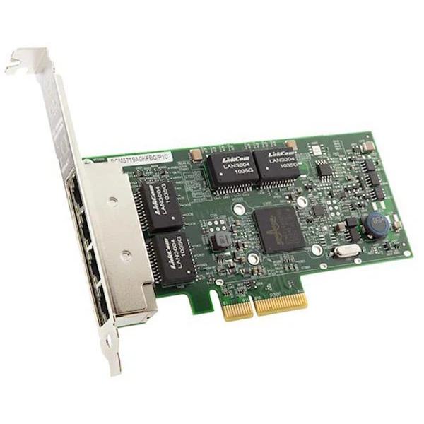 Сетевая карта Lenovo TCh ThinkSystem Broadcom NetXtreme PCIe 1Gb 4-Port RJ45 Ethernet Adapter 7ZT7A00484 | Компьютеры и