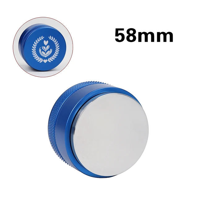 Adjustable 304 Stainless Steel Coffee Distributor Espresso Tamper 51/53/54/58/58.35mm Available For Most Portafilter flat base