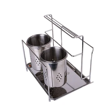 

Desktop Tableware Storage Hanging Chopstick Cages Reinforced Forks Spoons Chopping Board Kitchen Knife Rack Kitchen Shelves