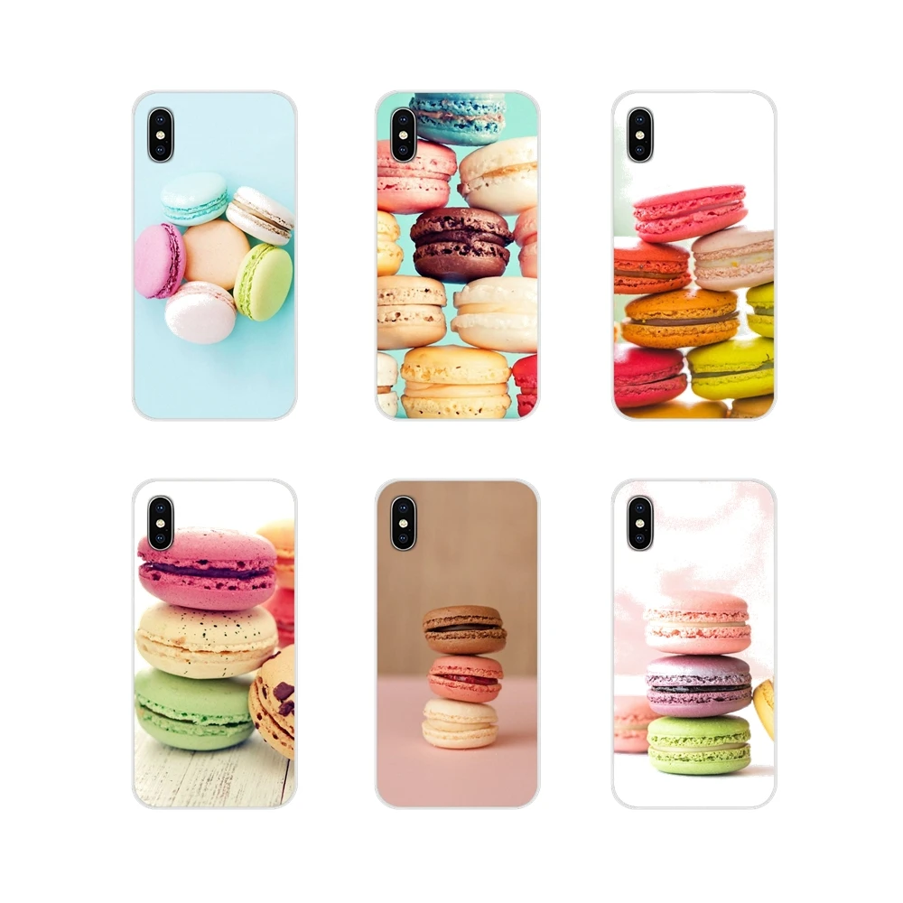 Accessories Phone Shell Covers food for Macarons Biscuits For Huawei Honor 4C 5C 6X 7 7A 7C 8 9 10 8C 8S 8X 9X 10I 20 Lite Pro | Мобильные