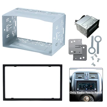 

Unit 2 DIN Car Radio Vehicle Case Car Fitting DVD Player Frame Mounting Plate Auto Stereo Face Panel plate Mount Kit