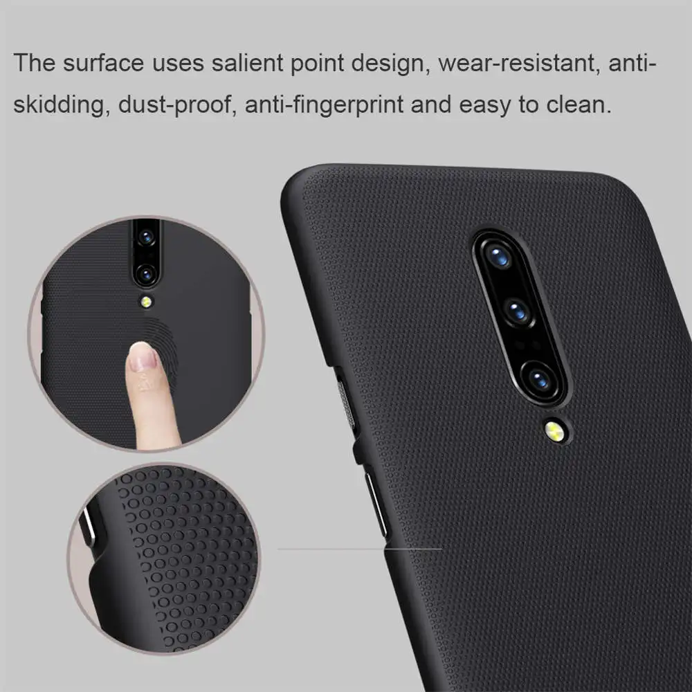 Матовый чехол NILLKIN для Realme 5 Pro 3 sony 1 OnePlus 7 Pro 6T Nokia 4,2 8,1X7 LG G8 ThinQ V40 Q7 G7