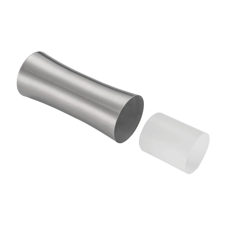 Набор туалетных щеток для ванной комнаты из нержавеющей стали, щетка для унитаза и держатель компактный дизайн для небольших помещений, коническая головка, устойчивая к ржавчине