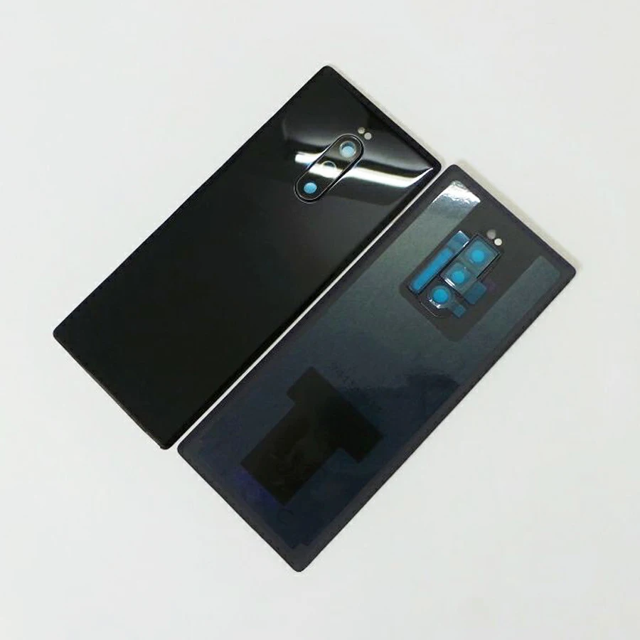Стеклянный корпус батарейного отсека задняя крышка для sony Xperia 1X1/XZ4 J8110 J8170 J9110 замена крышки аккумулятора
