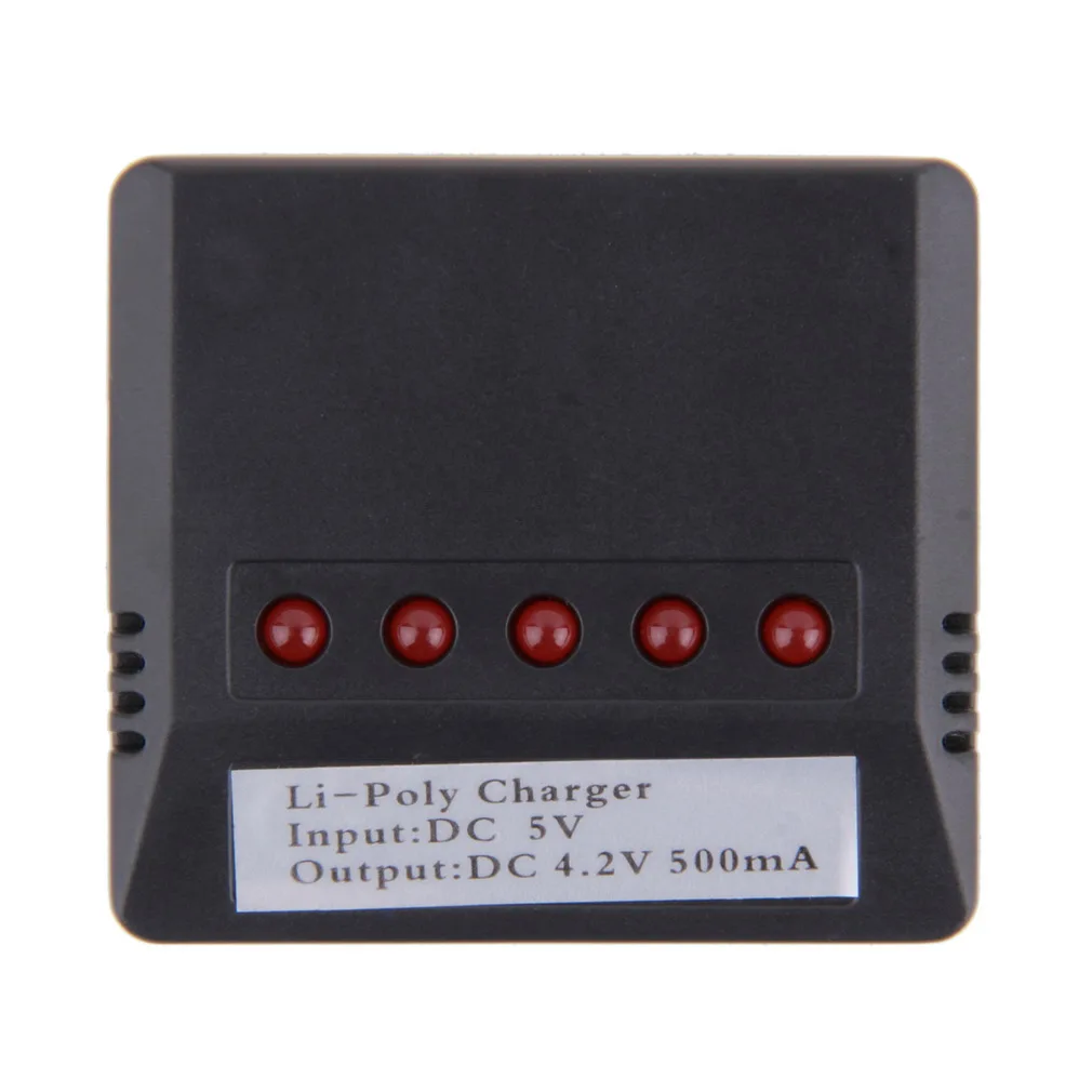 1 шт. Мини 5 Порт Lipo батарея USB зарядное устройство для Syma X5C Hubsan H107 Wltoys Радиоуправляемый НЛО Квадрокоптер вертолет