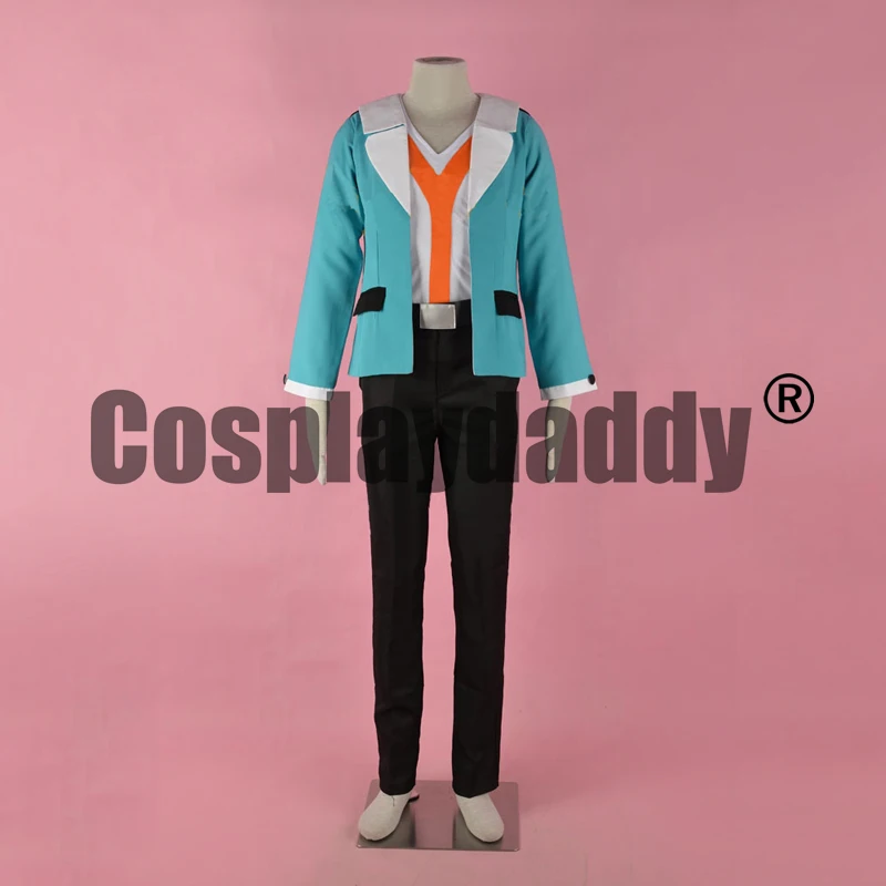 

Anime Black and White Leader of Aspertia Gym Cheren Costume Halloween Uniformn Outfit Pocket Monsters Cosplay Costume F006