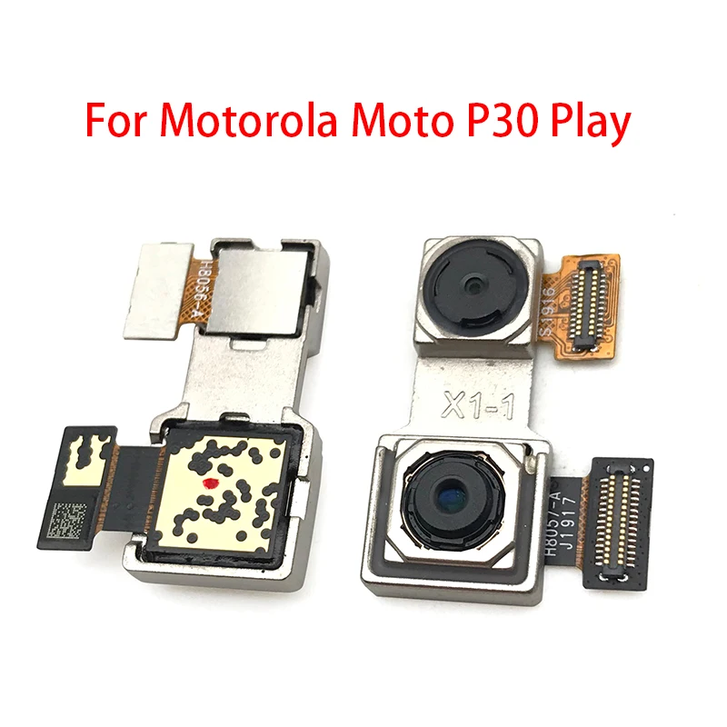 

New Main Back Rear Camera Module Flex Cable For Motorola Moto One P30 Play XT1941 Replacement Parts