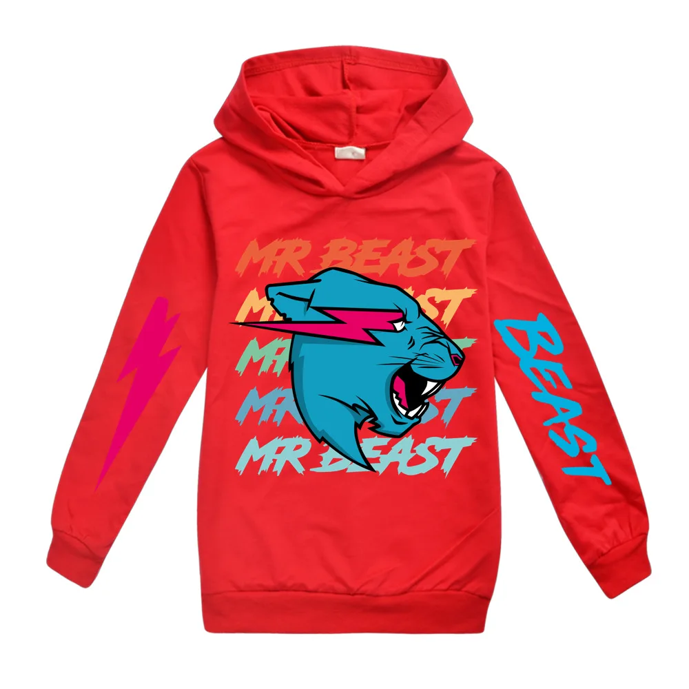 Camiseta de verano para niñas diseño de niño 100/% algodón Forlcool Mr Beast Merch