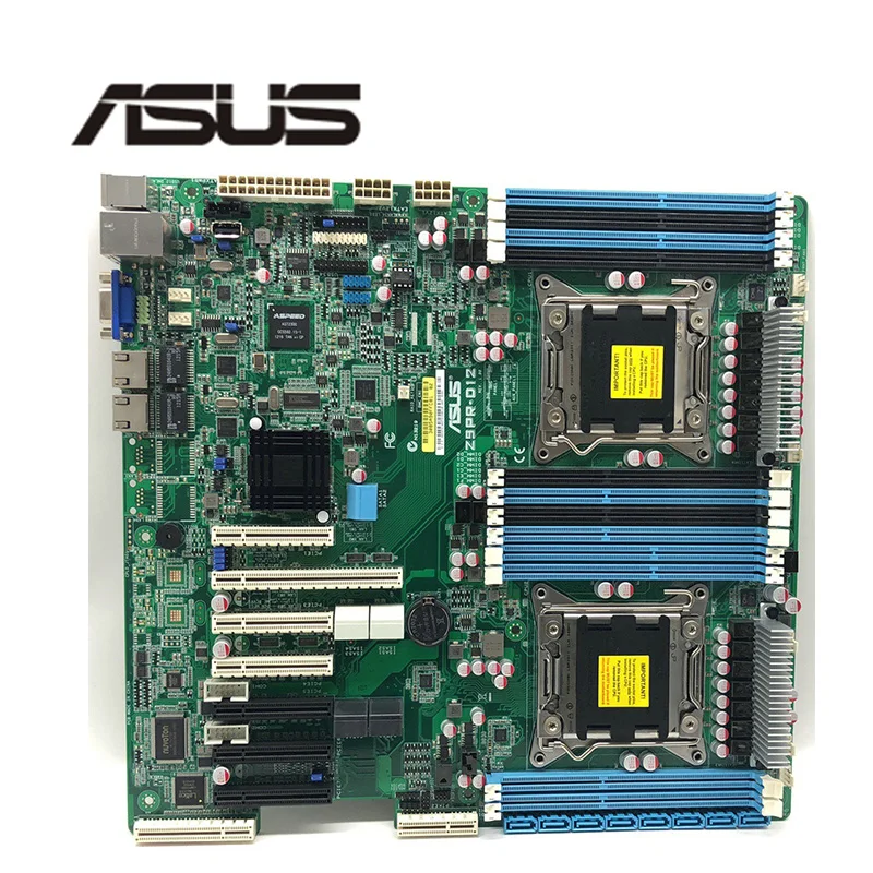 Для ASUS Z9PR-D12 б/у оригинал для Intel C602 Серверная материнская плата Socket LGA 2011 DDR3 X79 X79M |