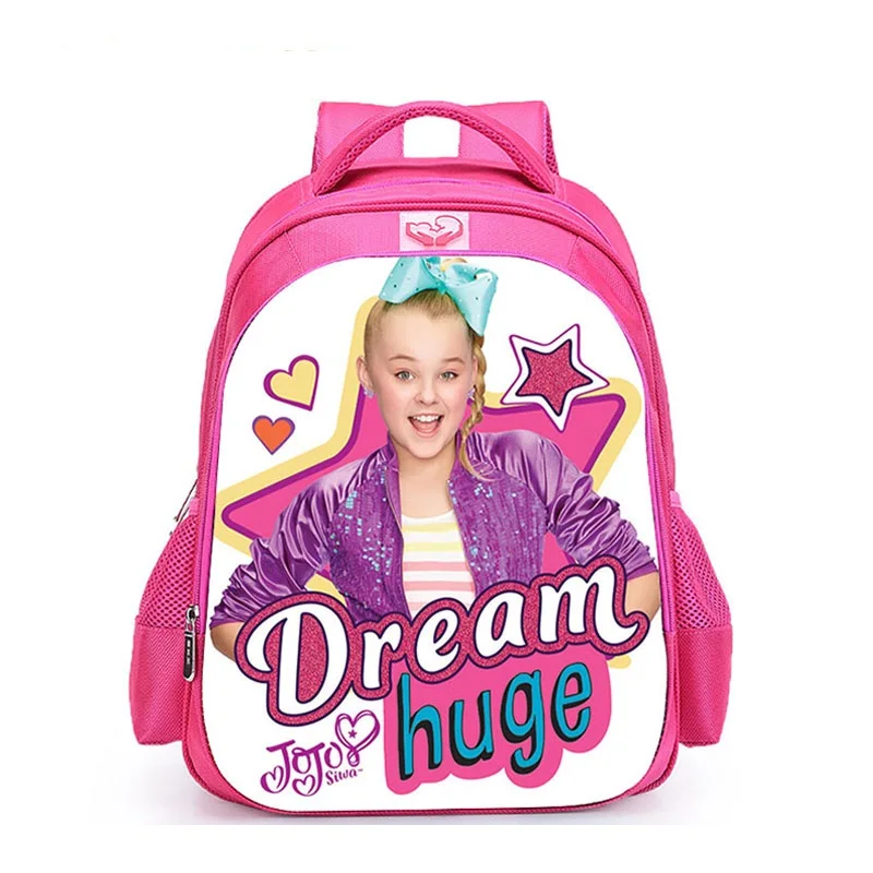 Поп-звезда Jojo Siwa рюкзак школьные сумки для девочек-подростков Повседневный Рюкзак Детские сумки для книг повседневные дорожные школьные сумки