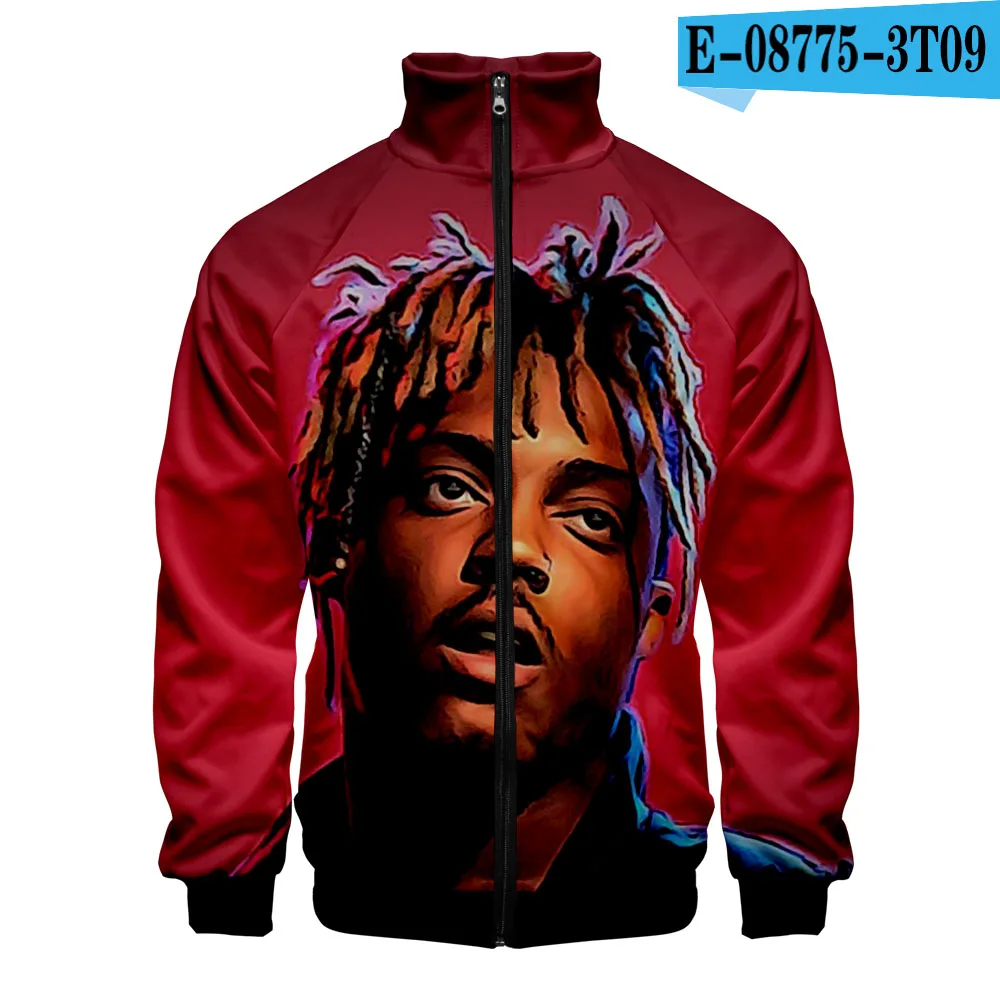 Juice WRLD мужская куртка Стильная приталенная ветровка мужская приталенная на молнии модная трендовая Повседневная куртка ветровка - Цвет: E08775