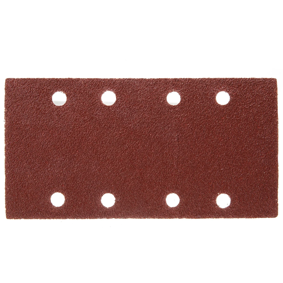 

50pcs 8 Holes Sand Paper Sheets Rectangle Brown Sandpaper for Polishing Swing Grinder 40-120 Grit Orbital Sanders Tools 93*185mm