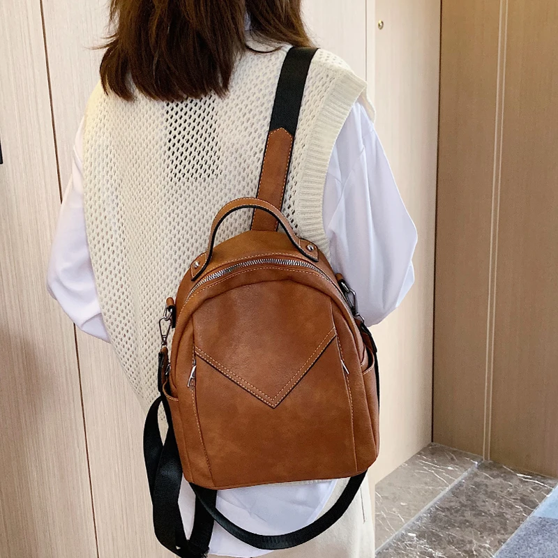 

Joypessie Women Backpack Pu leather Fashion Backpack for Girls College Bags School Bag Travel Bag