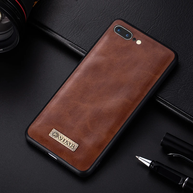 Мягкий чехол VIJIAR из искусственной кожи и ТПУ для Apple Iphone 6 6S 7 8 Plus силиконовый