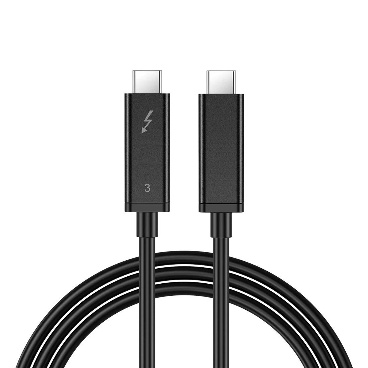 

Thunderbolt 3 Male 40Gbps to Thunderbolt 3 Male USB4 Type-C Cable for Mac book Lap top