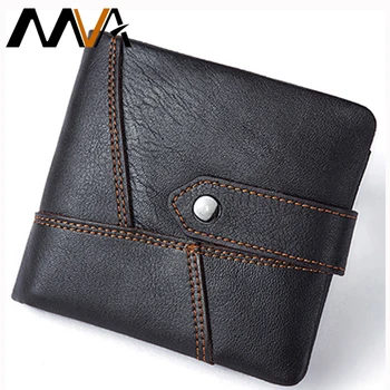 

MVA Genuine Leather Men's Wallets/Purse For Men Card Wallets Business Card Holder Small Leather Wallets Male Slim Man Coin Purse