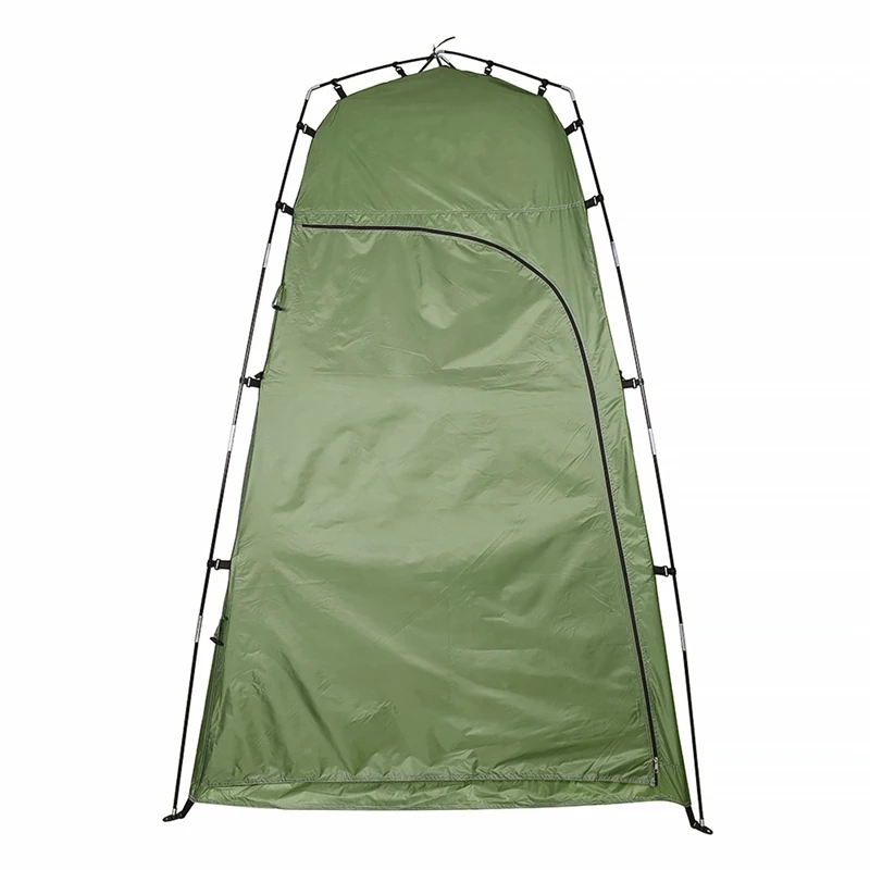 Upgraded Version Camping Toilet Tent Outdoor Single Person Bath Shower Tent Portable Dressing Account Move Tent#5