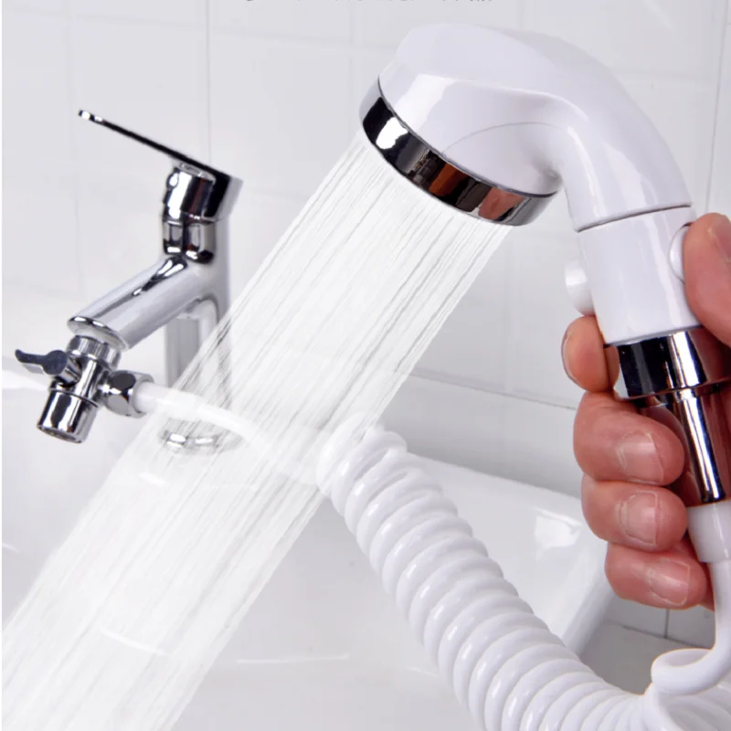 Bathroom Faucet External Set Shower Handheld Sprayer Kitchen Faucet Diverter Valve Water Diversion Home Bathroom Diverter shower head shower diverter valve