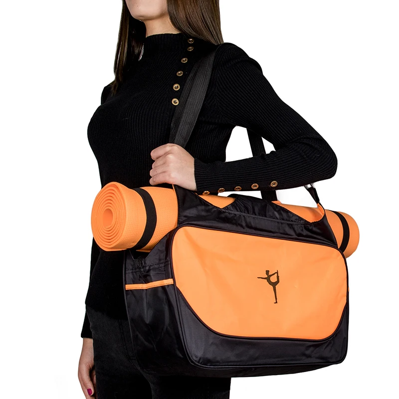 Yoga Mat Bag Multi Purpose Carryall Bag for Office,Yoga,Travel and Gym! Carry Your Mat of Any Size