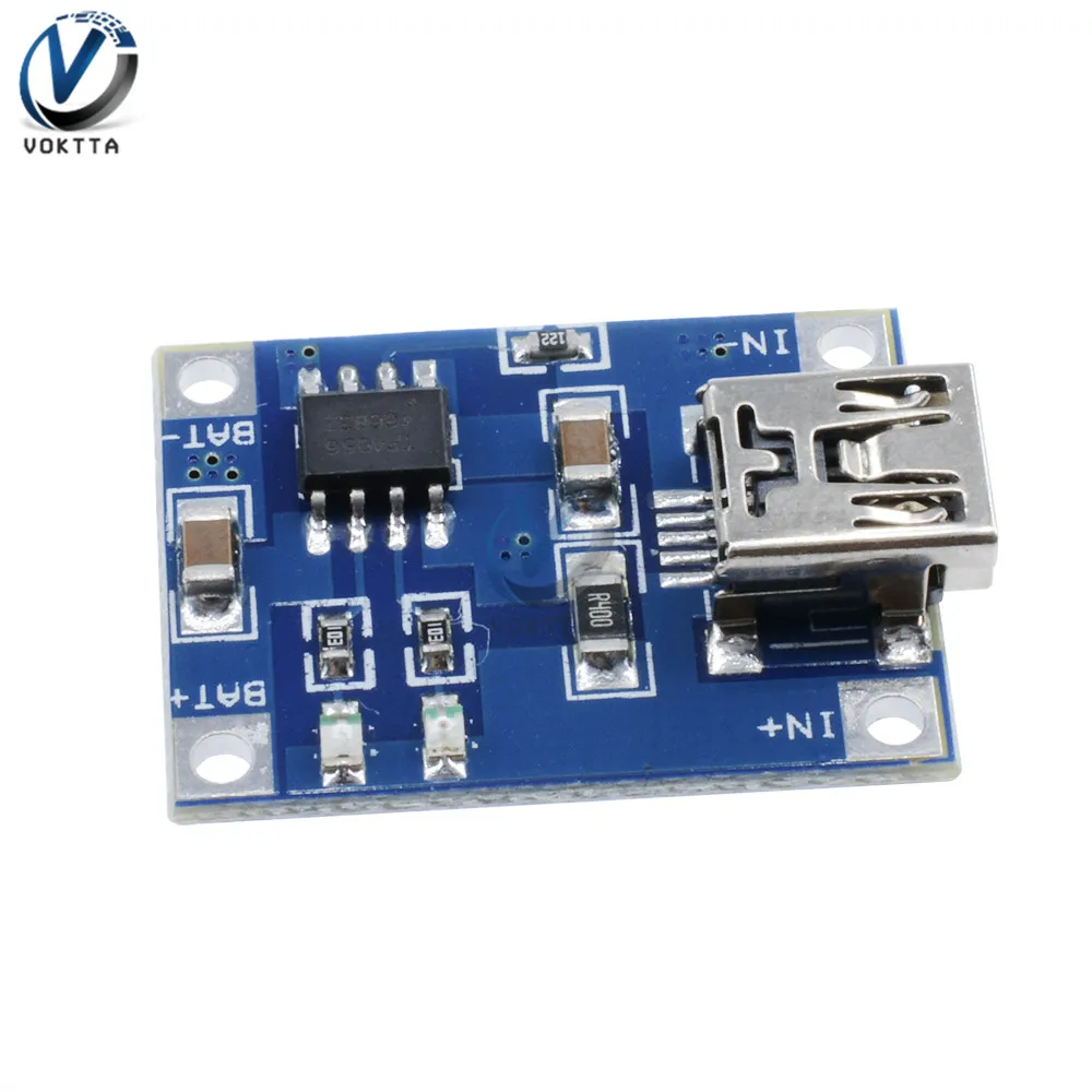 Тип-C/Micro USB 5V 1A литий-ионный аккумулятор 18650 TP4056 модуль зарядного устройства литиевой батареи зарядная плата с двухканальная видеокамера с защитой функции