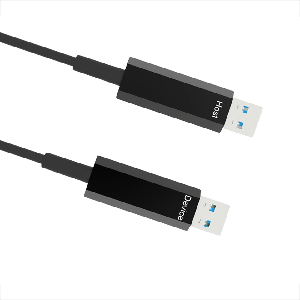 USB 3,0 Удлинительный кабель типа А со штыревыми соединителями высокоскоростной волоконно-оптический кабель 5 Гбит/с(2-50 м