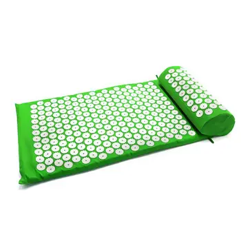 

Acupressure Mat Pillow Set Mat Spike Yoga Mat for Massage Wellness Relaxation and Tension Release Muscle Relaxation