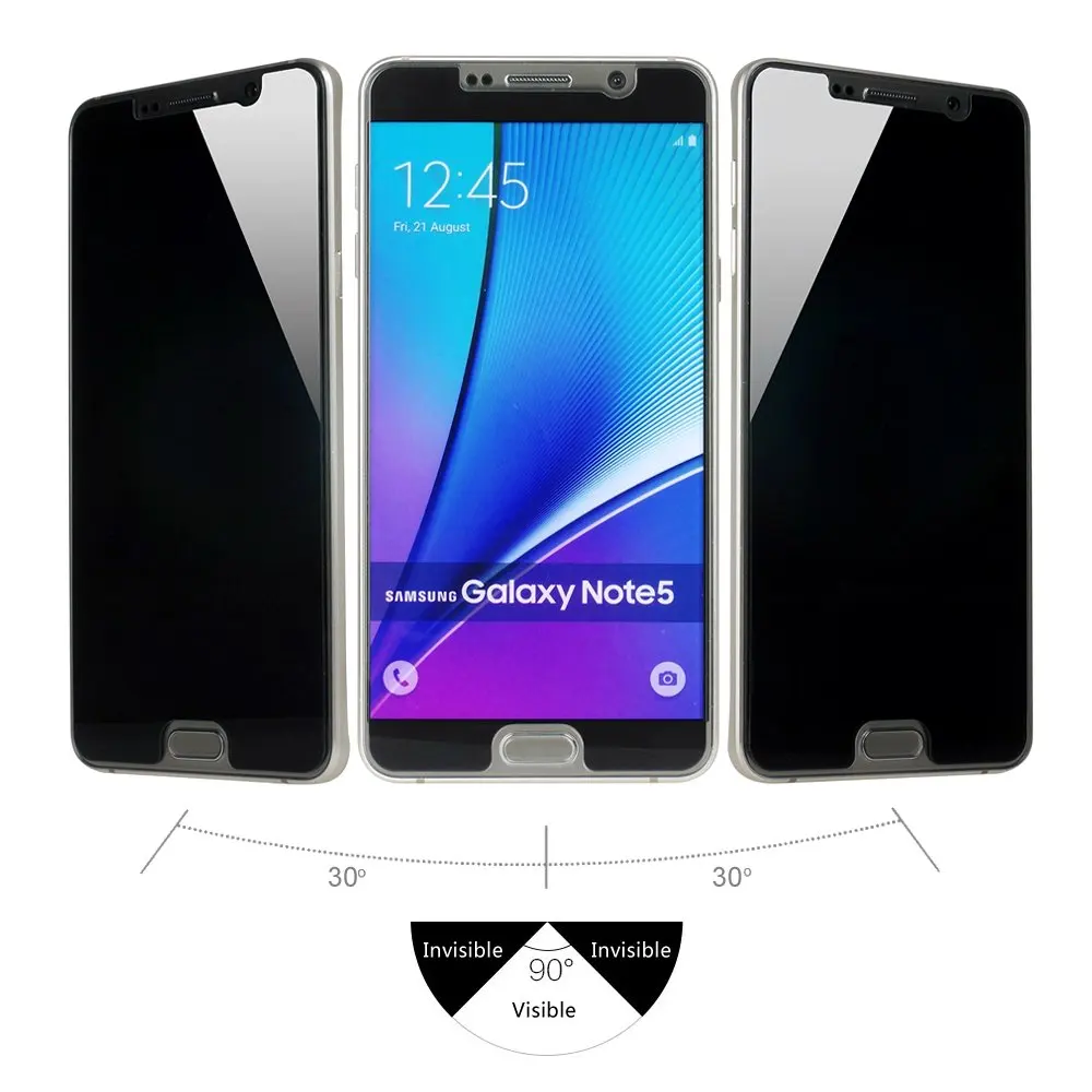 Защита экрана из закаленного стекла против царапин для samsung galaxy note 5