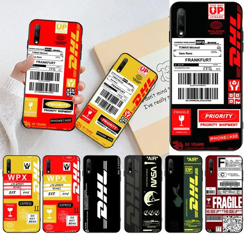 YJZFDYRM Dhl Экспресс Горячая пара силиконовый DIY чехол для телефона с принтом Huawei Honor 30