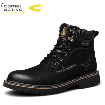 

2020 January New winter ankle lace up men's shoes Martin shoes snow boots outdoor shoes casual shoes tooling shoes