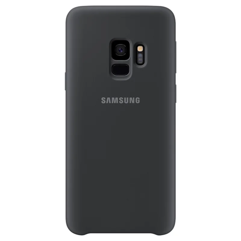 Жидкий силиконовый чехол для samsung Galaxy S9/S9 Plus, шелковистый мягкий на ощупь защитный чехол для телефона samsung S9