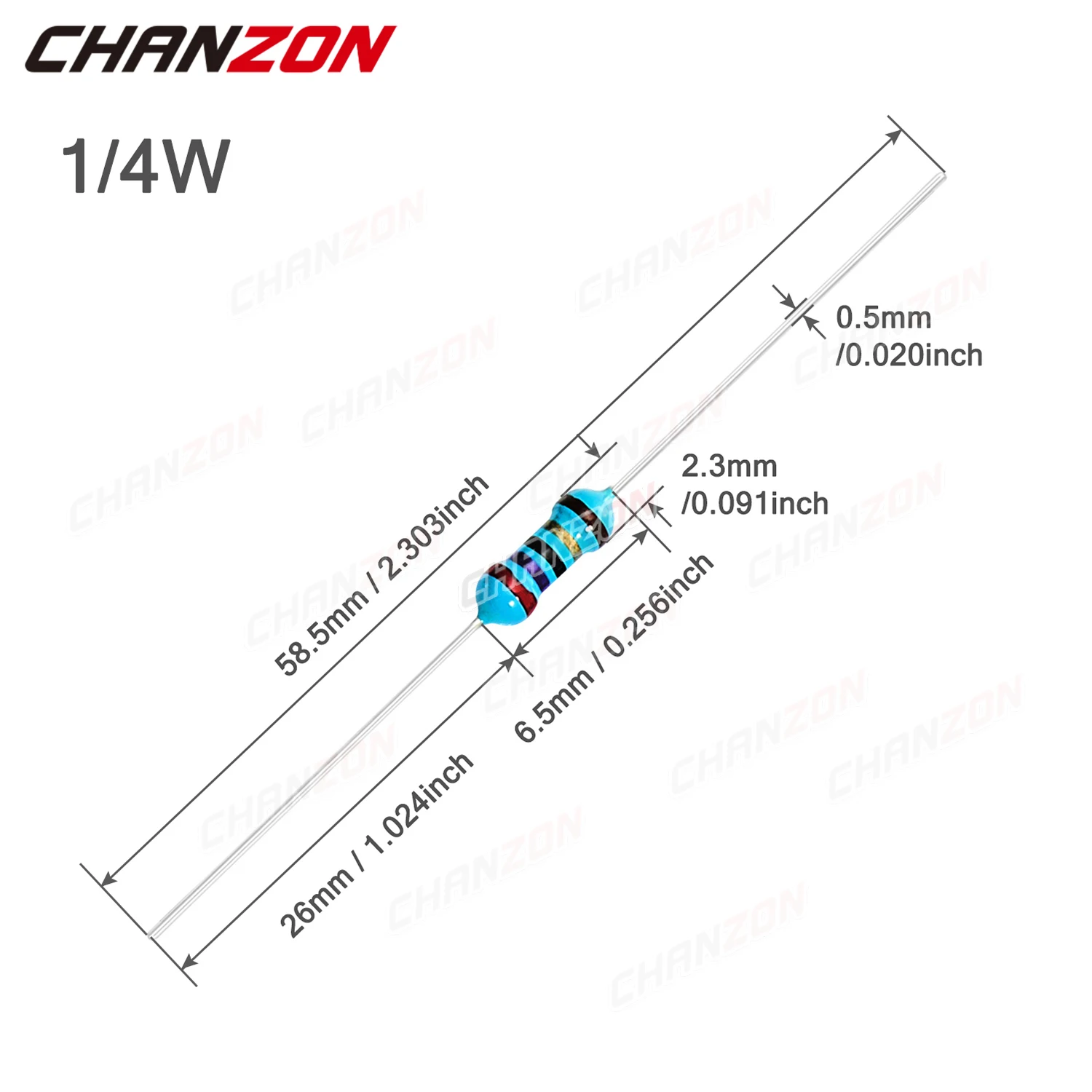 121 Values 1/4 Watt 1% High Precision Metal Film Resistors 1 100 220 330 470 1K 4.7K 10K 15K 20K 22K 33K 47K Ohm 1/4W Resistance