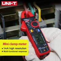 UNI-T pince multimètre numérique UT210E UT210D courant alternatif Mini pince multimètre True RMS pince ampèremètre UT210C gamme automatique 5