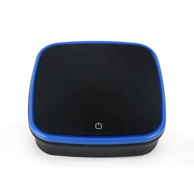 Blue Автомобильный очиститель воздуха, автоматический очиститель воздуха, очиститель воздуха, ионный очиститель, 2в1, РМ2, 5, портативный универсальный кислородный бар, Настольный очиститель запаха - Цвет: Blue