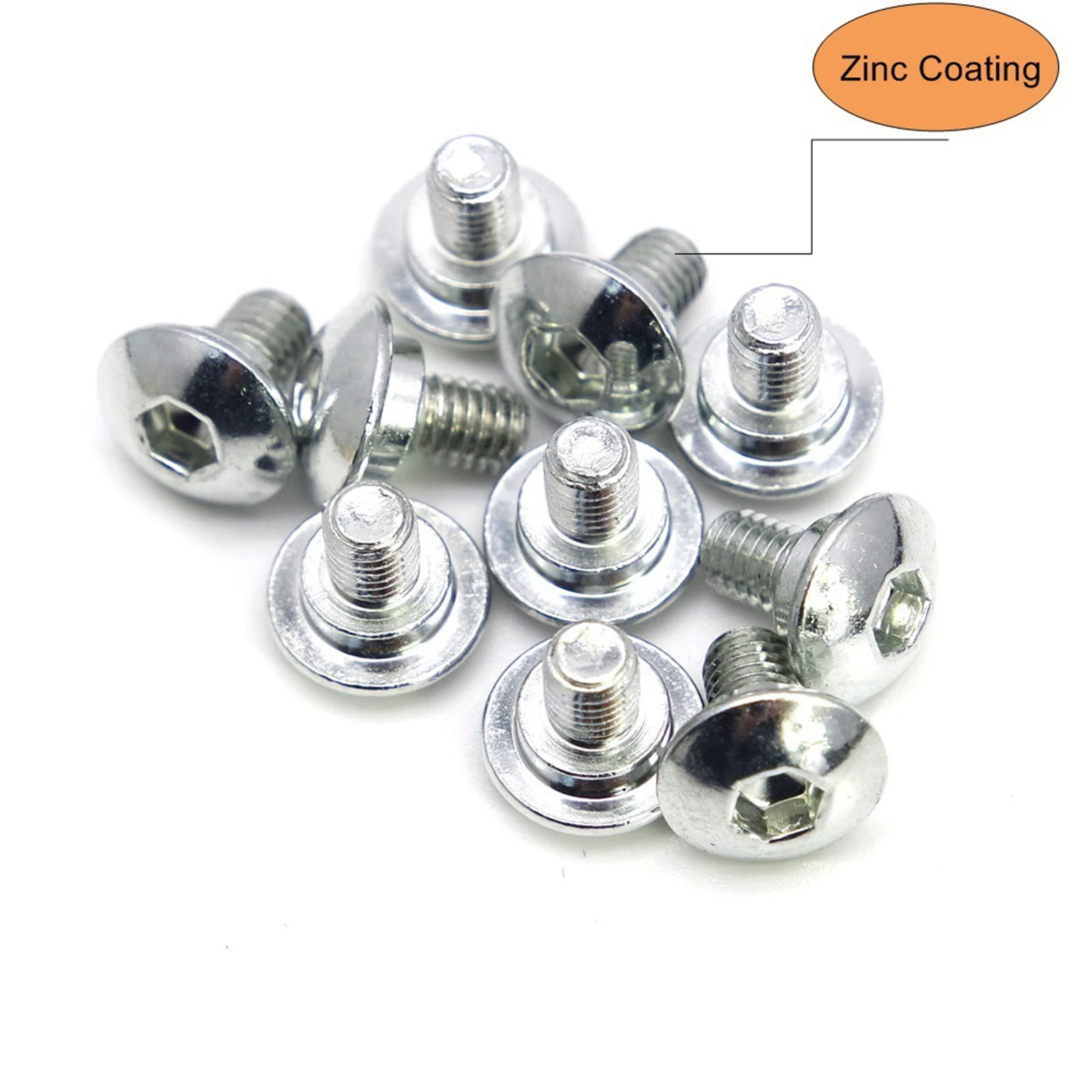 30pcs Robot Mower Replacement Blades Anti-rust Mower Cutter for MIIMO Robot Singel Hole Lawn Mower Blade Lawnmower Tools 4