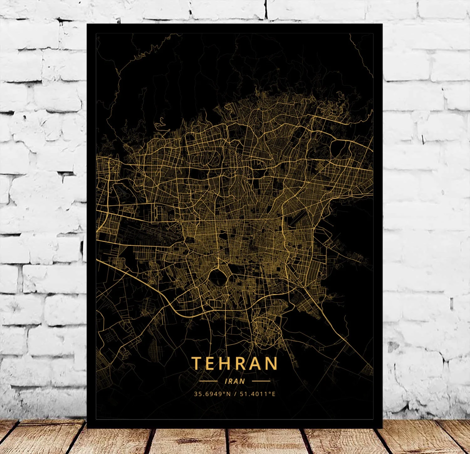 Tehran Иран плакат