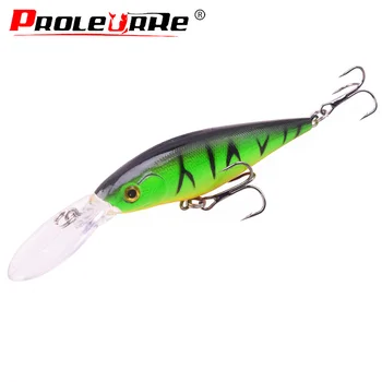 BEST BUY ❤️ Proleurre Floating Minnow Hard Fishing Lures 11cm 11g Wobbler Swimbait Artificial Bait With Treble Hook Crankbaits Bass Tackle - discount item 45% OFF Sports & Entertainment