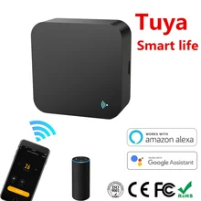 Ir de controle remoto inteligente wifi universal infravermelho tuya para casa inteligente controle para tv dvd aud ac funciona com amz alexa casa do google