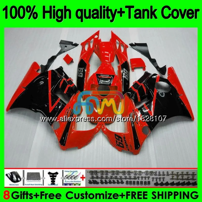 Прохладный F2 красный черный Обтекатели+ майка для HONDA 600CC CBR 600F2 CBR 600 FS 91 92 1991 1992 1BS. 223 CBR600 F2 CBR600F2 93 94 1993 1994 - Цвет: No. 1