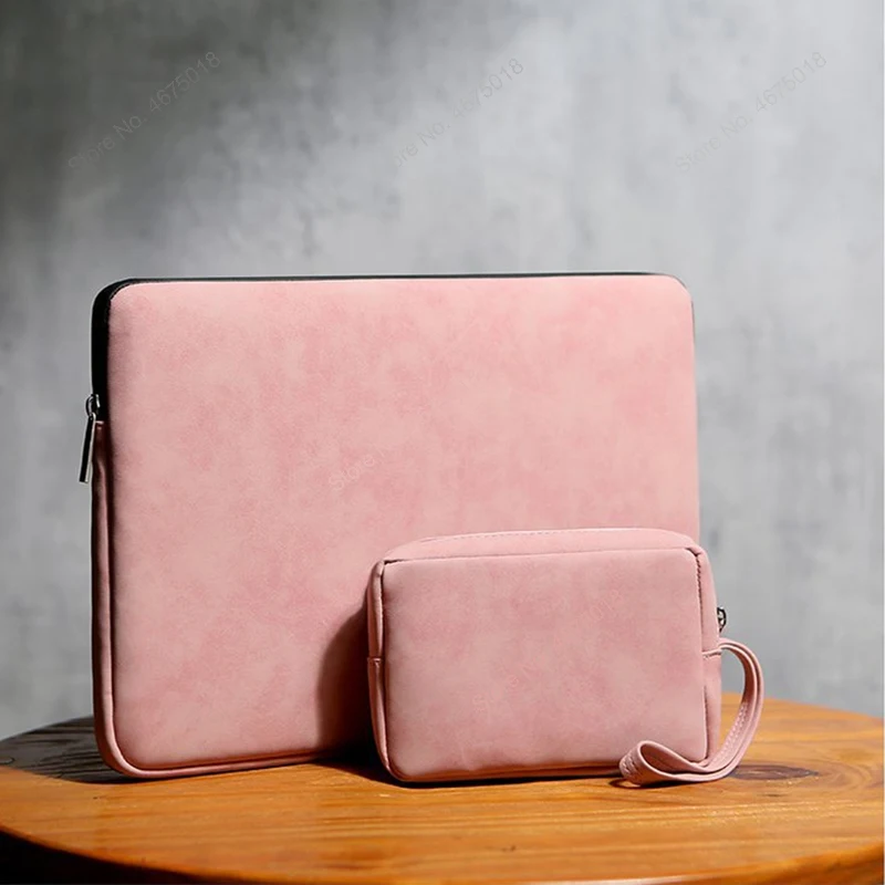 couro impermeável, luva do caderno, Macbook Pro