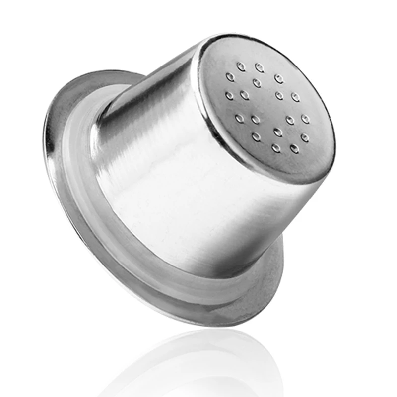 Темпер из нержавеющей стали многоразового использования Nespresso кофе капсулы многоразовые Nespresso машина Эспрессо кофеварка чашка фильтр