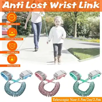 

Anti Lost Wrist Link Magnetic Induction Lock Toddler Leash Safety Harness Baby Strap Wristband Children Walking Hand Belt