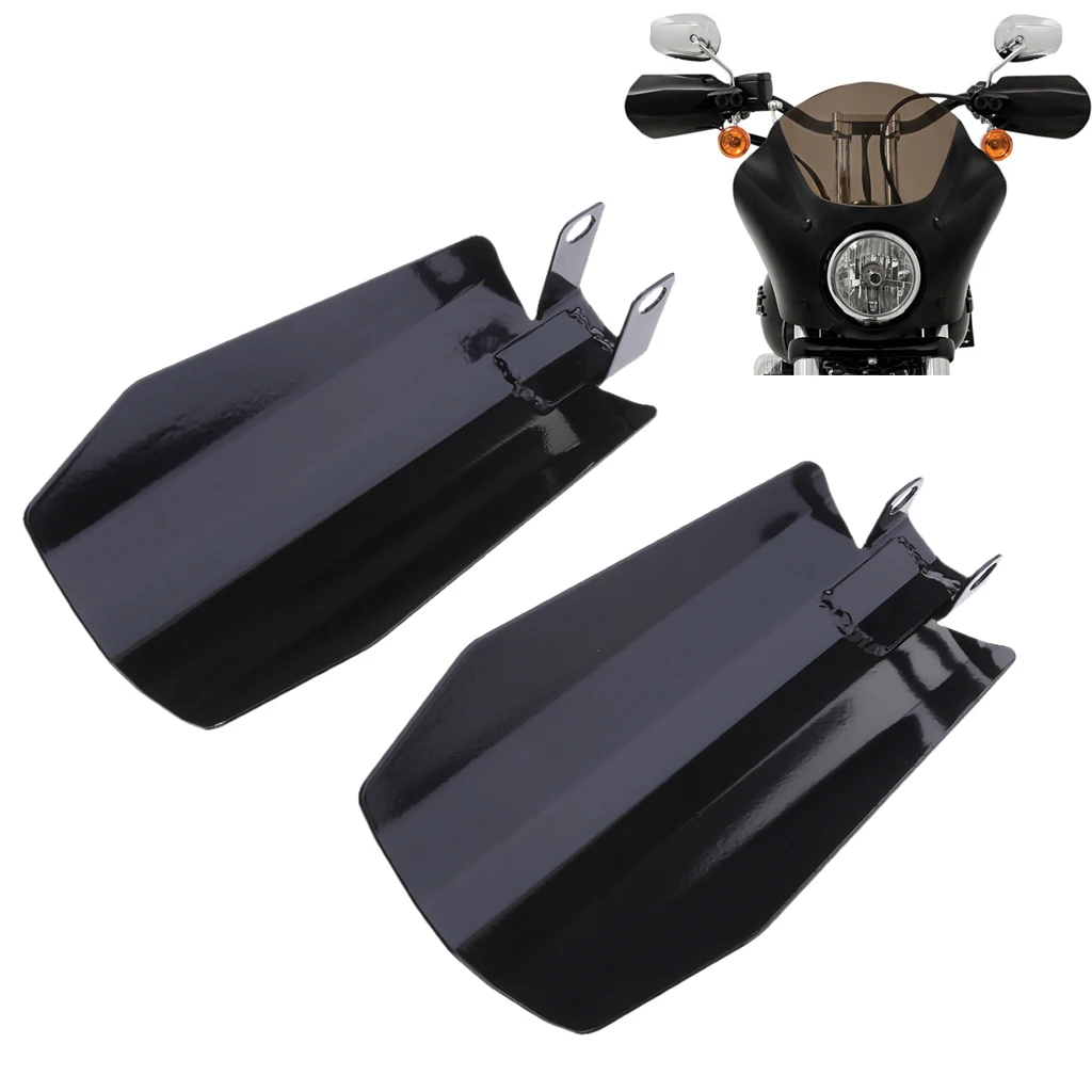 Мотоцикл нержавеющая сталь рука охранники для Harley Dyna's/FXR Baggers Малый 185x95 мм