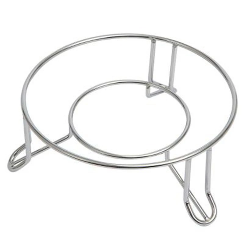 2 Stainless Steel Pot Racks Steaming Round and Bold Finishing Kitchen Anti-Scald Mat Rack | Дом и сад