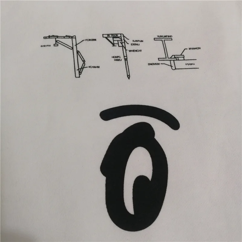 OFF-WHITE Толстовка Half Arrow Half City