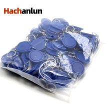 UID-tarjeta IC de 13,56 MHz, llaveros inteligentes cambiables, RFID, bloque de Control de acceso, Sector escribible, 50/100 Uds.