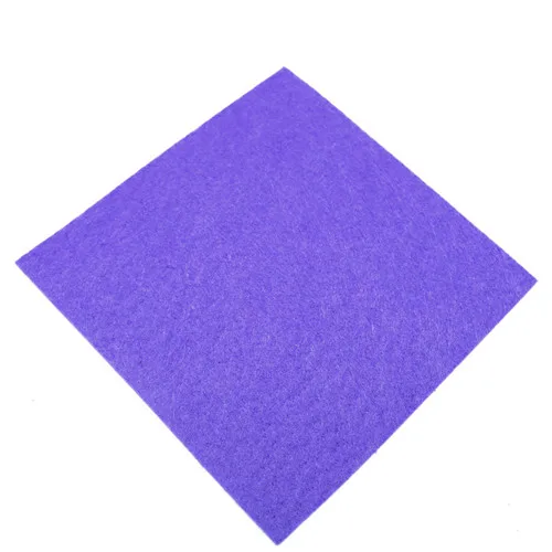 lt purple 15*15 см войлочная ткань DIY ремесло для детей войлочная шерсть листья гирлянды игрушки подарки для шитья хранения детского сада дома декорированная кукла поставки - Цвет: lt purple