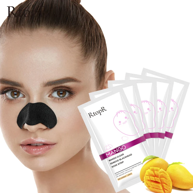 5pc Blackhead Remover Nose Mask Pore Strip Black Peeling Acne Treatment Face Deep Cleansing Oil-control Skin Care |