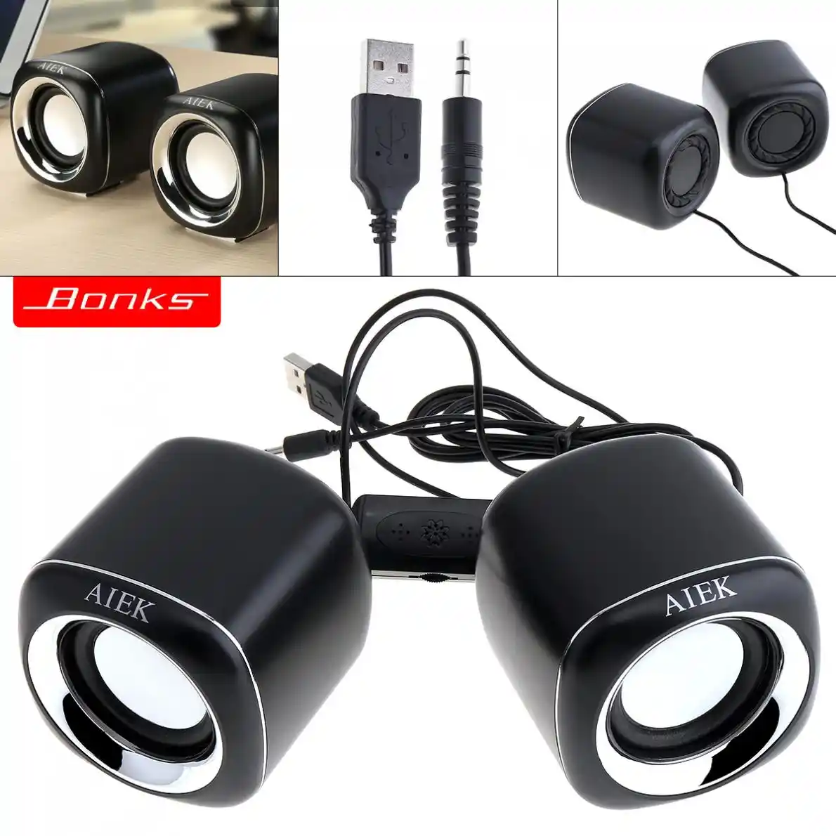 small 3.5 mm speaker