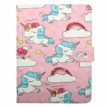 

Smart Case For Apple iPad 2 3 4 9.7 inch Smart Cover Funda Tablet Silicone PU Leather 3D Painted Stand Capa Skin Shell Coque